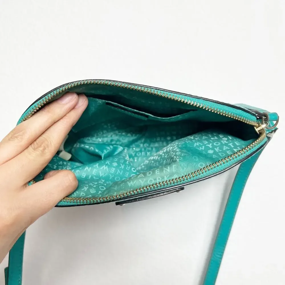 KATE SPADE BLUE GREEN WOMEN PURSE CROSSBODY